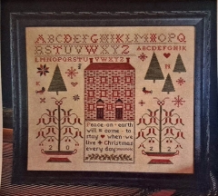 PEACE ON EARTH CROSS STITCH PATTERN