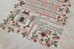 SARAH BURLEIGH'S SAMPLER- BICENTENNIAL 1824 - 2024 Pattern