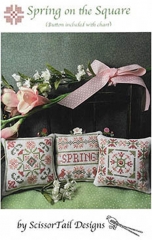 SPRING ON THE SQUARE CROSS STITCH PATTERN