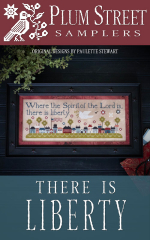 THERE IS LIBERTY CROSS STITCH PATTERN