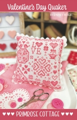 VALENTINE'S DAY QUAKER CROSS STITCH PATTERN