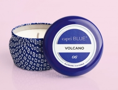 VOLCANO BLUE MINI TIN CANDLE