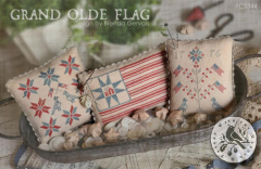 GRAND OLDE FLAG II CROSS STITCH KIT -36 Count Linen (Includes Pattern)