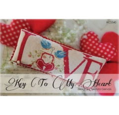 KEY TO MY HEART Cross Stitch PATTERN