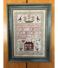 WHERE WE LOVE SAMPLER CROSS STITCH PATTERN