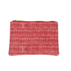 "RED SHEET MUSIC" SEWING NOTIONS BAG