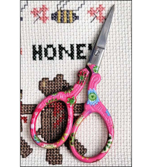 HOT PINK 3.6" EMBROIDERY SCISSORS