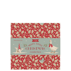 Merry Little Christmas CHARM PACK | 40 Pieces, 5"x5" each | PREORDER