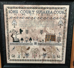 ANN COURT 1835 SAMPLER Cross Stitch Pattern - PREORDER