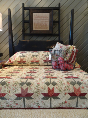 APRIL SHOWERS, MAY FLOWERS Quilt Kit Only (Pattern & Backing Not Included)
