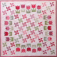 BLOOM QUILT KIT ONLY (Pattern & Backing Not Included)