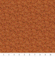 CHEDDAR & COAL III Fabric by Pam Buda R171475D-Cheddar
