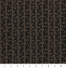 CHEDDAR & COAL III Fabric by Pam Buda R171479D-Black