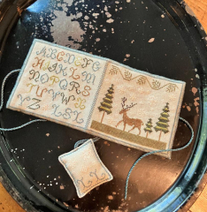 WINTER STAG NEEDLEBOOK Cross Stitch Pattern - PREORDER