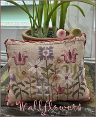 WALLFLOWERS Cross Stitch Pattern