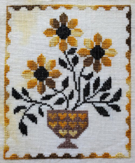 A SMALL BOUQUET Cross Stitch Pattern