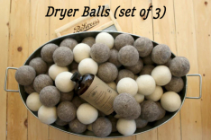 WOOL DRYER BALLS - SET OF 3