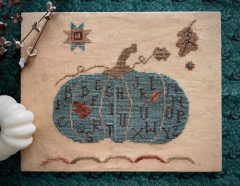 FALL SAMPLER PUMPKIN Cross Stitch Pattern