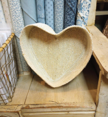 HEART SEAGRASS BASKET