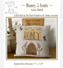HONEY 5 CENTS Cross Stitch Pattern