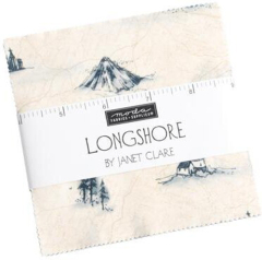 LONGSHORE Fabric Charm Pack by Janet Clare