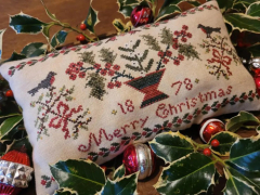 MAY B THOMPSONS CHRISTMAS 1878 Cross Stitch Pattern