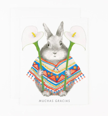 MUCHAS GRACIAS Greeting Card