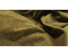 "OLIVES" HAND DYED VELVET 11" X 12"