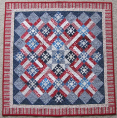 RHYTHM AND BOOMS Table Topper Quilt Kit (Pattern & Backing Not Included)