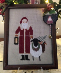 TWIN PEAK SANTA 2018 Cross Stitch Pattern