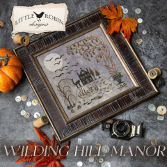 "WILDING HILL MANOR" Cross Stitch Pattern