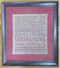 SOPHIA KNIGHTE 1828 CROSS STITCH - SALE