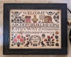 A QUAKER WELCOME CROSS STITCH