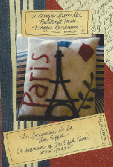 EIFFEL TOWER PILLOW