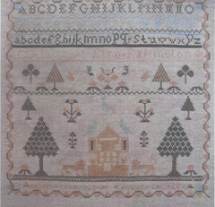 SAMPLER ELLEN FERRINGTON CROSS STITCH - SALE