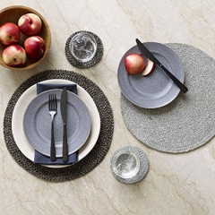 SLATE MELIA JUTE PLACEMAT