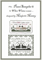 PEACE SAMPLER II & WHEN WINTER COMES -SALE