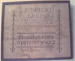 RUTH SNOW CROSS STITCH PATTERN