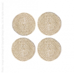 SAND COASTERS- Set of 4
