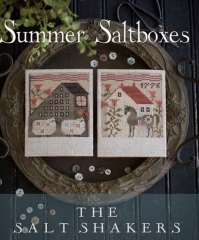 SUMMER SALTBOXES CROSS STITCH